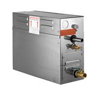 Guellin 4KW Generador de Vapor Portátil Generador del Vapor de Sauna Generador del Vapor con Temperatura y Contador de Tiempo del Regulador de Digitaces (4KW)