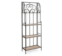 Guenda Estante 4P Negro H167