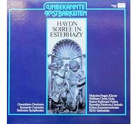 Günter Theis - Hans Pizka & Nikolaus Grüner - Horn - Malcolm Frager - Klavier Rias-Sinfonietta Rainer Kussmaul - Violine Wolfram Christ - Viola Roswitha Trimborn - Cembalo - Joseph Haydn Soirée In Esterhazy Vinyl 3-LP, 1980, Box aus der Serie Unbekante Kostbarkeiten