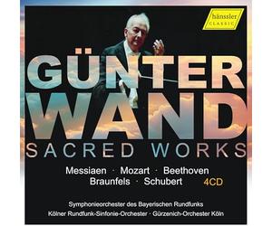 Günter Wand dirige… Œuvres sacrées de Messiaen, Mozart, Beethoven, Braunfels et Schubert.