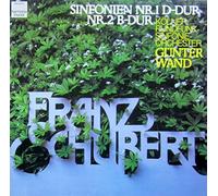Günter Wand & Kölner Rundfunk-Sinfonie-Orchester - Schubert: Sinfonien Nr. 1 D-dur, D 82 (1813) & Nr. 2 B-dur, D 125 (1814-1815) [Vinyl LP] [Schallplatte]