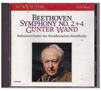 Günter Wand & Sinfonieorchester des Norddeutschen Rundfunks Hamburg - Beethoven: Symphony No. 2 + 4 [Vinyl LP] [Schallplatte]
