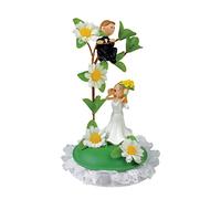günth Tipo pequeño poliresina Novios Accesorio con Flores, empaquetado en cartón de visión dekorativem, 1er Pack (1 x 120 g)