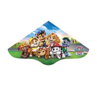 Günther Flugspiele 1281 - Cometa de una Sola línea Paw Patrol Adventure, Aprox. 98 x 53 cm, Cometa Infantil de Resistente lámina de PE, para niños a Partir de 4 años, Incluye asa y Cuerda