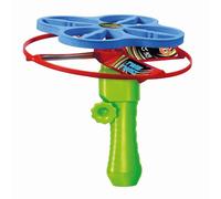 Günther Flugspiele 1647 - Juego de hélices Twin Twist, aprox. Ø 18 cm, rotor con manivela de arranque rápido y arranque por tracción, listo para su uso inmediato, juguete para niños a partir de 4 años