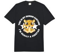 Guepardos Este es mi Disfraz Humano, Soy Realmente un Guepardo Comfort Colors Adult Heavyweight T-Shirt