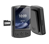 Gueray Reproductor MP3 Bluetooth 64GB - Reproductor de Música Digital Portátil con Clip, Sonido HiFi, Radio FM Integrada, Altavoz, Soporte para Grabadora de Voz y Tarjeta TF