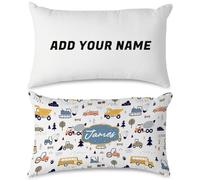 Guerity Funda de almohada personalizada de 30 x 50 cm, funda de cojín personalizada con nombre, funda de cojín personalizada para decoración del hogar, regalos para pareja de recuerdos de amor (nombre