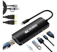 Guermok Capture Dock para Switch2, 4K60 HDMI y USBC Video Capture