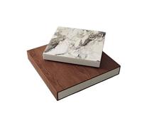 GUERNSEY Mesa Final Coffee Table Rock Slab Square Rotating Living Room Home Small Home Storage Table Mesa de Salón