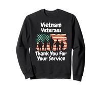Guerra de Vietnam Veteranos de Vietnam Gracias por su Regalo de Servicio Sudadera