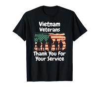 Guerra de Vietnam Veteranos de Vietnam Thank You For Your Service Gift Camiseta