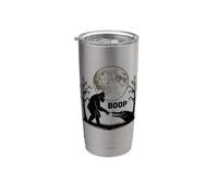 Guerra En El Pantano Cocodrilo Boop El Bigfoot Vaso térmico de acero inoxidable de doble pared