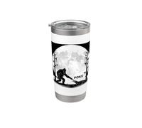 Guerra En El Pantano Cocodrilo Boop El Bigfoot Vaso térmico de acero inoxidable de doble pared