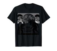 Guerra En El Pantano Cocodrilo Boop El Fuego Respirando Bigfoot Camiseta