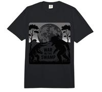 Guerra En El Pantano Cocodrilo Boop El Fuego Respirando Bigfoot Comfort Colors Adult Heavyweight T-Shirt