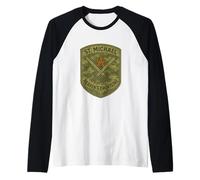 Guerra Espiritual San Miguel Arcángel Camiseta Manga Raglan