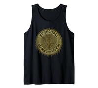 Guerra Espiritual San Miguel Arcángel Camiseta sin Mangas