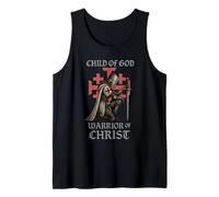 Guerra Femenina de Cristo - Reino de Jerusalén Camiseta sin Mangas