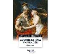 Guerre et paix en Vendée: 1794-1796