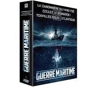 Guerre Maritime : La Canonnière du Yang-Tsé + Coulez le Bismarck ! + Torpilles sous l'Atlantique [Francia] [DVD]