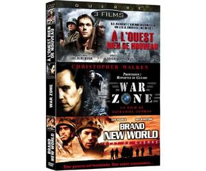Guerre n° 2 - Coffret 3 films : À l'Ouest rien de nouveau + War Zone + Brand New World - Etat de guerre [Francia] [DVD]