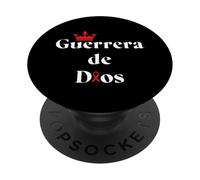 Guerrera De Dios Jesus PopSockets PopGrip Adhesivo