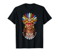 Guerrero Azteca civilización Azteca Guerrero Maya Antigua CU Camiseta