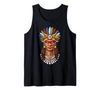 Guerrero Azteca civilización Azteca Guerrero Maya Antigua CU Camiseta sin Mangas