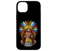 Guerrero Azteca civilización Azteca Guerrero Maya Antigua CU Carcasa para iPhone 14 Plus