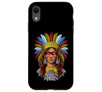 Guerrero Azteca civilización Azteca Guerrero Maya Antigua CU Carcasa para iPhone XR