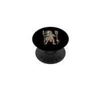 Guerrero Azteca Códice Mexicano Arte Mesoamericano Tribal Azteca PopSockets PopGrip Adhesivo