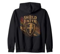 Guerrero Cristiano El Escudo de la fe Efesios 6 16 Sudadera con Capucha