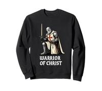 Guerrero de Cristo - Cruzado Católico Caballero Templario Sudadera