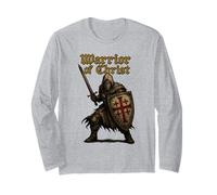 Guerrero de Cristo - ¡Deus Vult! - Caballeros Templarios Manga Larga