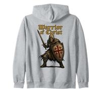 Guerrero de Cristo - ¡Deus Vult! - Caballeros Templarios Sudadera con Capucha
