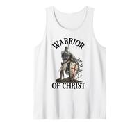 Guerrero de Cristo | Templario católico cristiano Camiseta sin Mangas