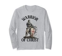 Guerrero de Cristo | Templario católico cristiano Manga Larga