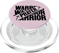 Guerrero de oración Cristiano Rezar Hombres Rezando Mujeres Reza PopSockets PopGrip para MagSafe