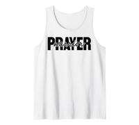 Guerrero de oración oró Reza Dios Cristiano Hombres y Mujeres Camiseta sin Mangas