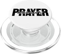 Guerrero de oración oró Reza Dios Cristiano Hombres y Mujeres PopSockets PopGrip para MagSafe