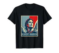 Guerrero del Cielo Arcángel Cristiano Héroe Ang Camiseta