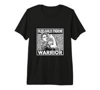 Guerrero del SÍNDROME DE Ehlers-Danlos - Enfermedad Invisible - Zebra Camiseta Premium