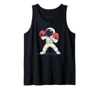 Guerrero espacial con este disfraz de astronauta luchador Camiseta sin Mangas