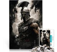 Guerrero Espartano Rompecabezas para Adolescentes de 1000 Piezas Juguete de desafío de Juego Educativo Regalos de cumpleaños, Regalos, Arte Mural 38x26cm