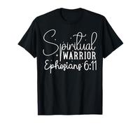 Guerrero Espiritual Efesios 6:11 Inspiración y Fuerza Camiseta
