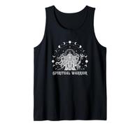 Guerrero Espiritual Figura Mística Empoderamiento Celestial Camiseta sin Mangas