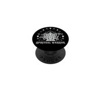 Guerrero Espiritual Figura Mística Empoderamiento Celestial PopSockets PopGrip Adhesivo