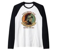 Guerrero Gladiadores Antigua Roma Espartaco Luchador Pro Camiseta Manga Raglan