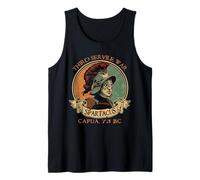 Guerrero Gladiadores Antigua Roma Espartaco Luchador Pro Camiseta sin Mangas